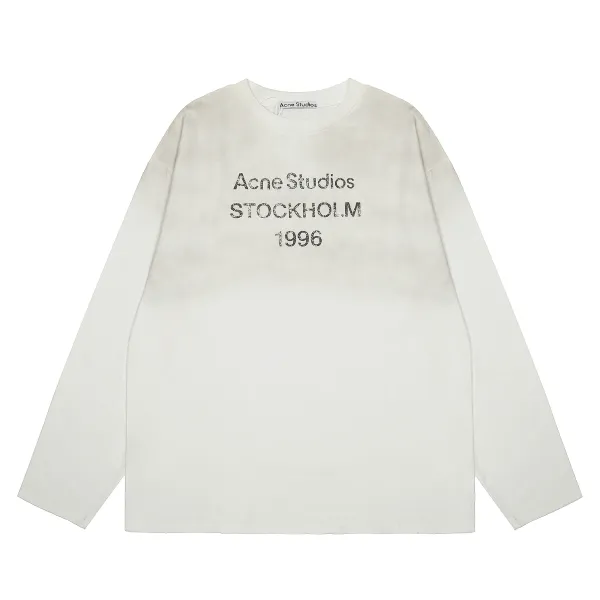 Acne Studios Stockholm 1996 Long-Sleeve T-Shirt White - 1
