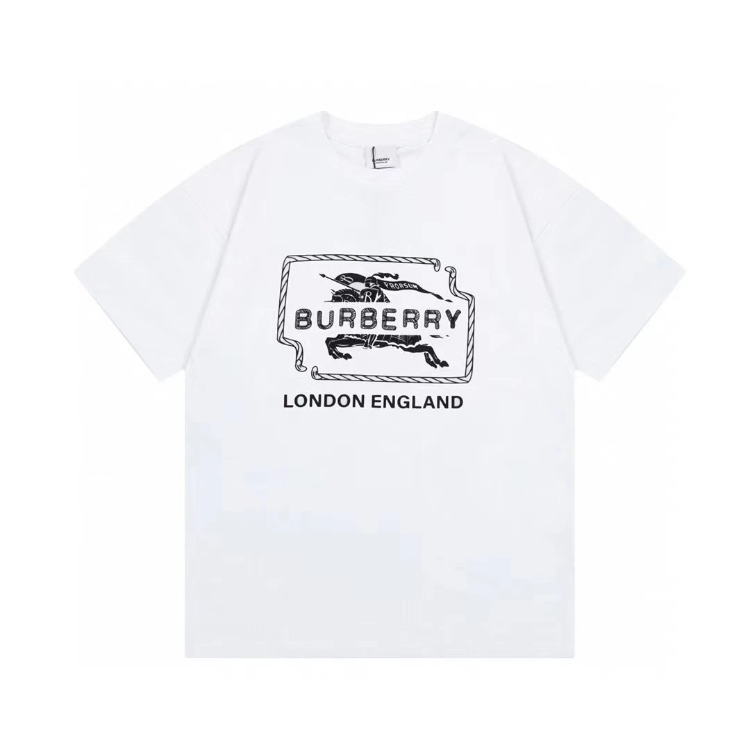 Burberry T-Shirts Logo Print T-Shirt — 06