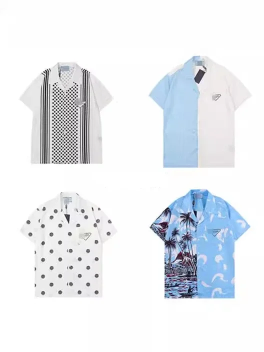 Prada Short Sleeve Button-Down Shirts