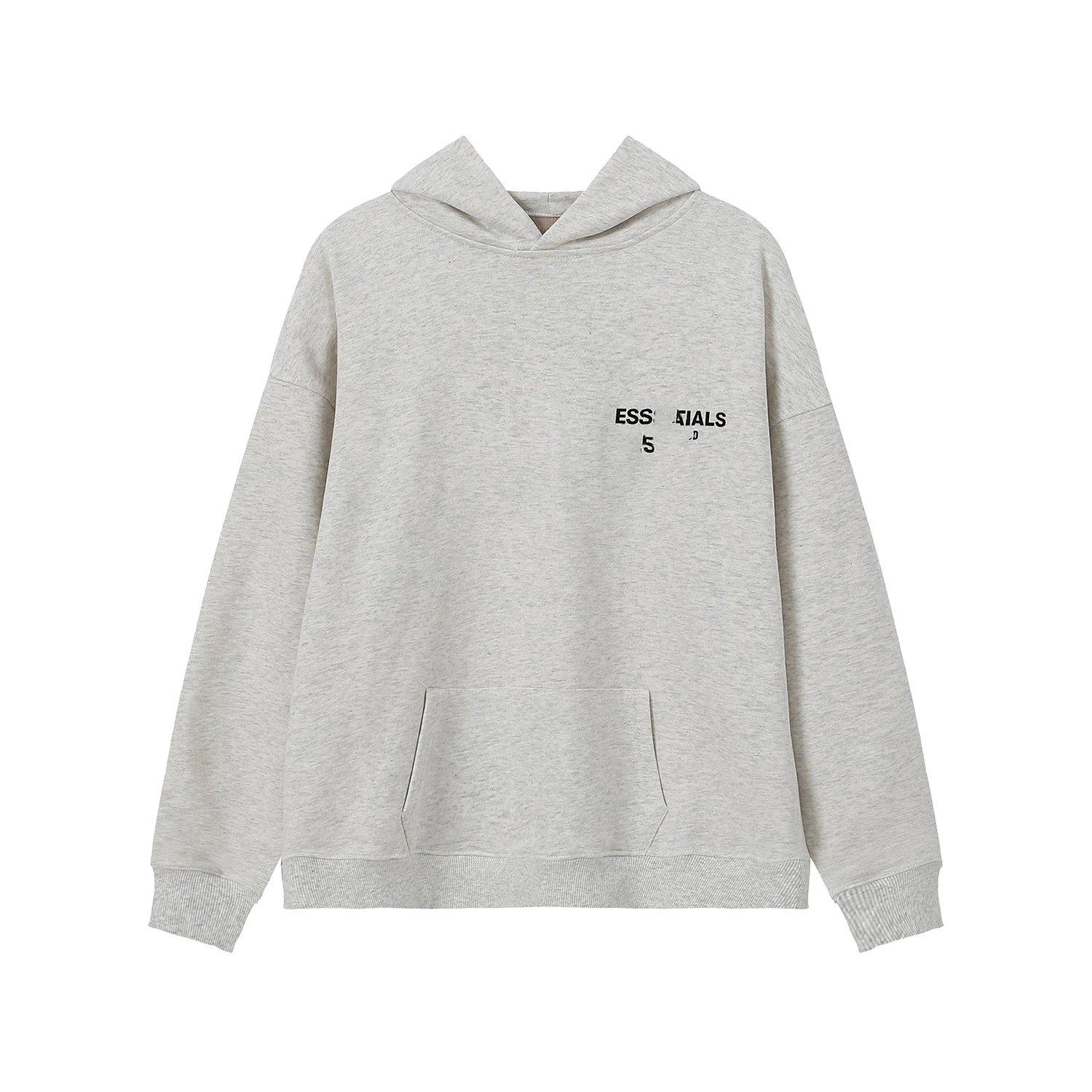 Essentials Oversized Hoodie Olive Gray - 4