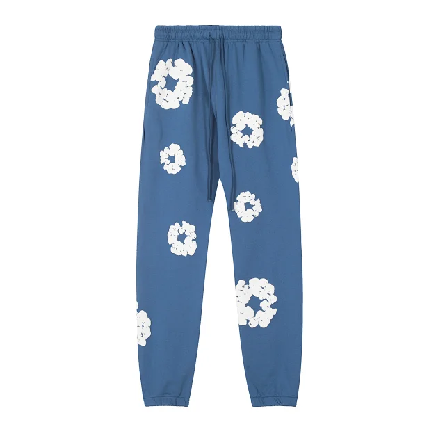 Denim Tears Trousers Drawstring jogger with graphic print product detail image 14