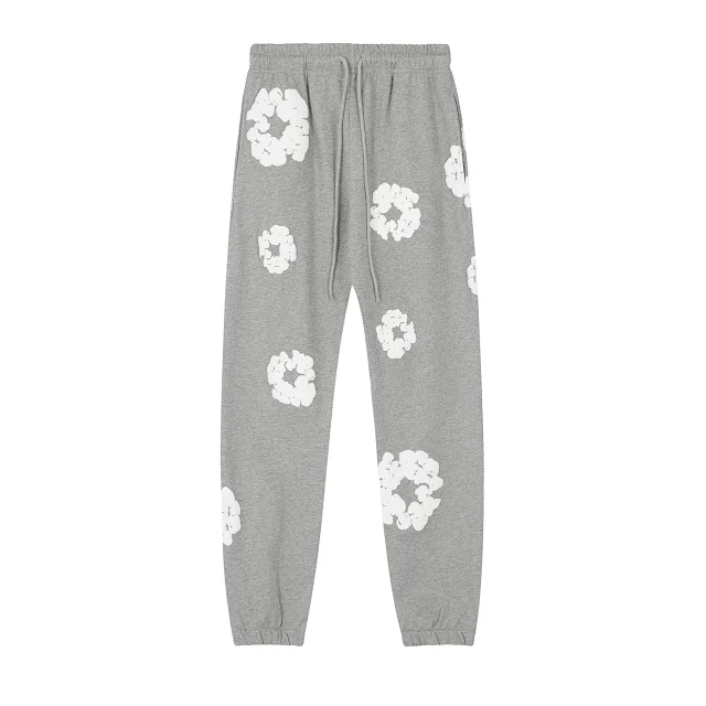 Denim Tears Trousers Drawstring jogger with graphic print product detail image 16
