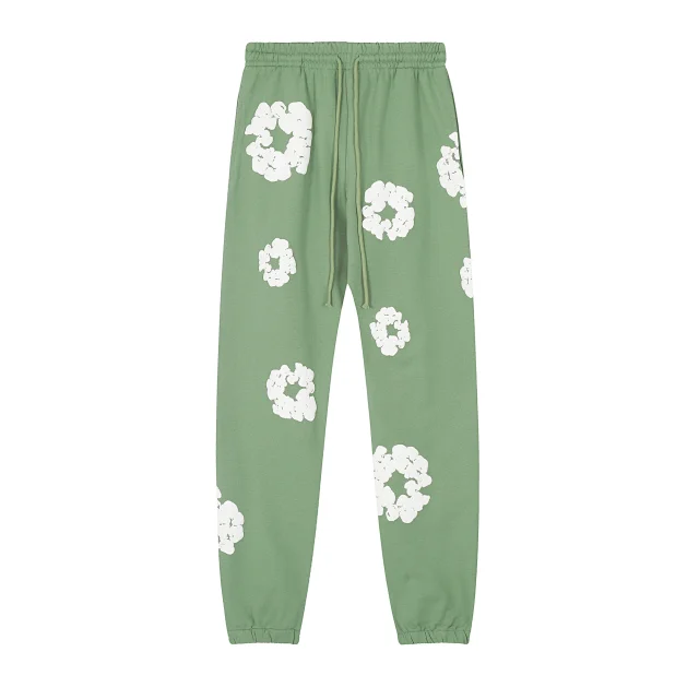 Denim Tears Trousers Drawstring jogger with graphic print product detail image 17