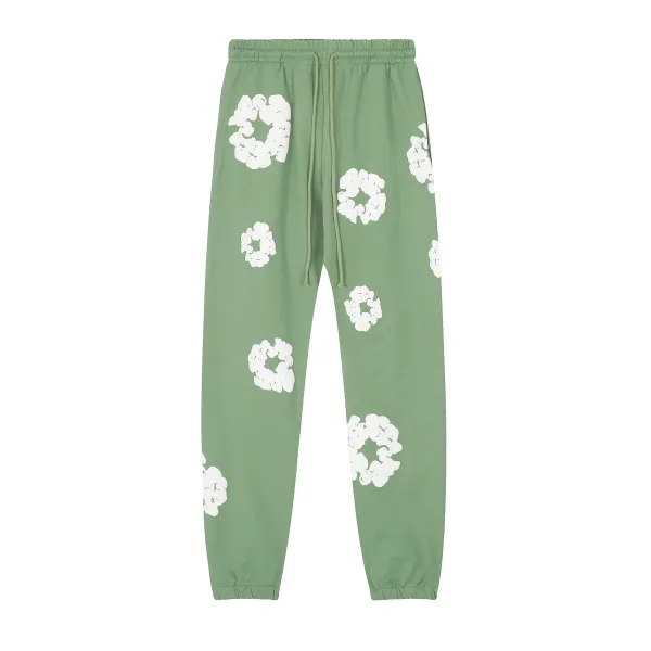 Off-White™ Distorted Logo Sweatpants Green - 18
