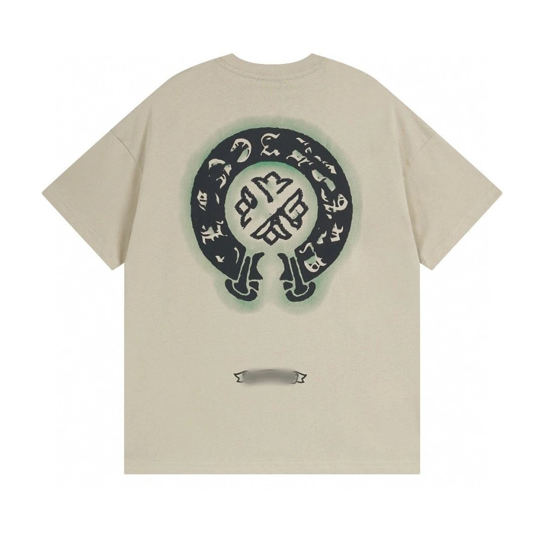 Chrome Hearts Cross Motif Graphic Black T-Shirt - 5