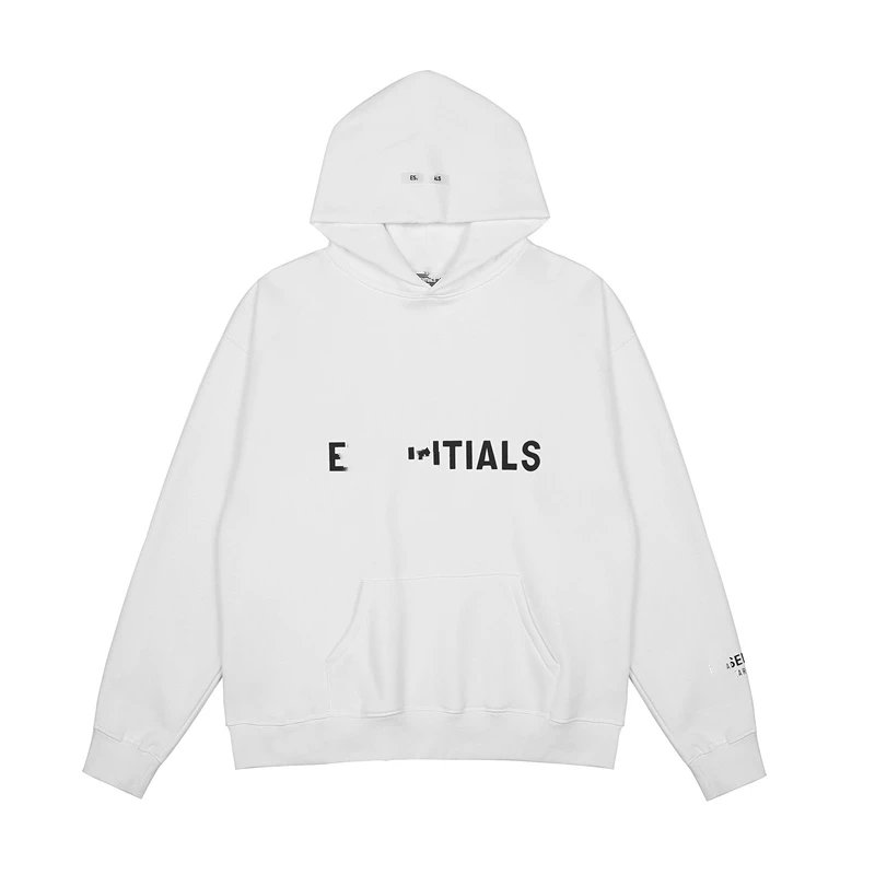 Essentials Oversized Hoodie Olive Gray - 3