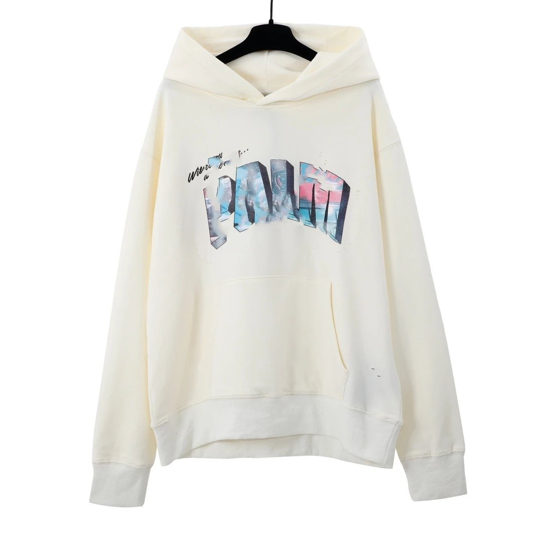 Gallery Dept Sunset Ray Print Black Hoodie - 22