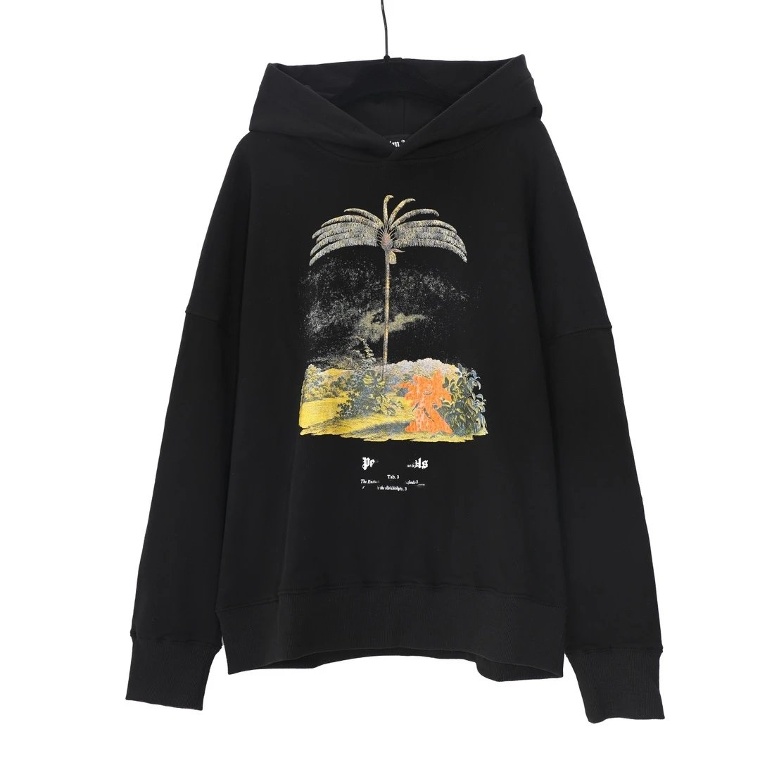Gallery Dept Sunset Ray Print Black Hoodie - 29