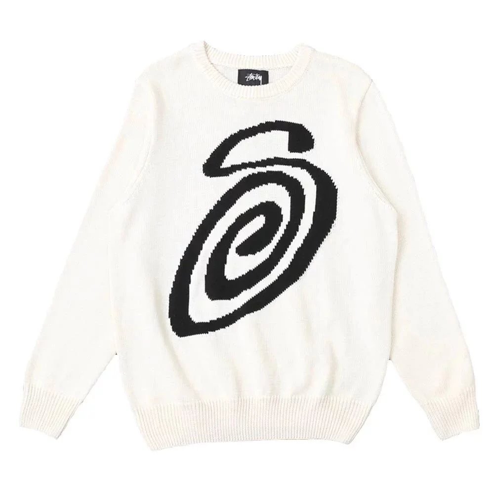 stu mosquito coil S letter sweater