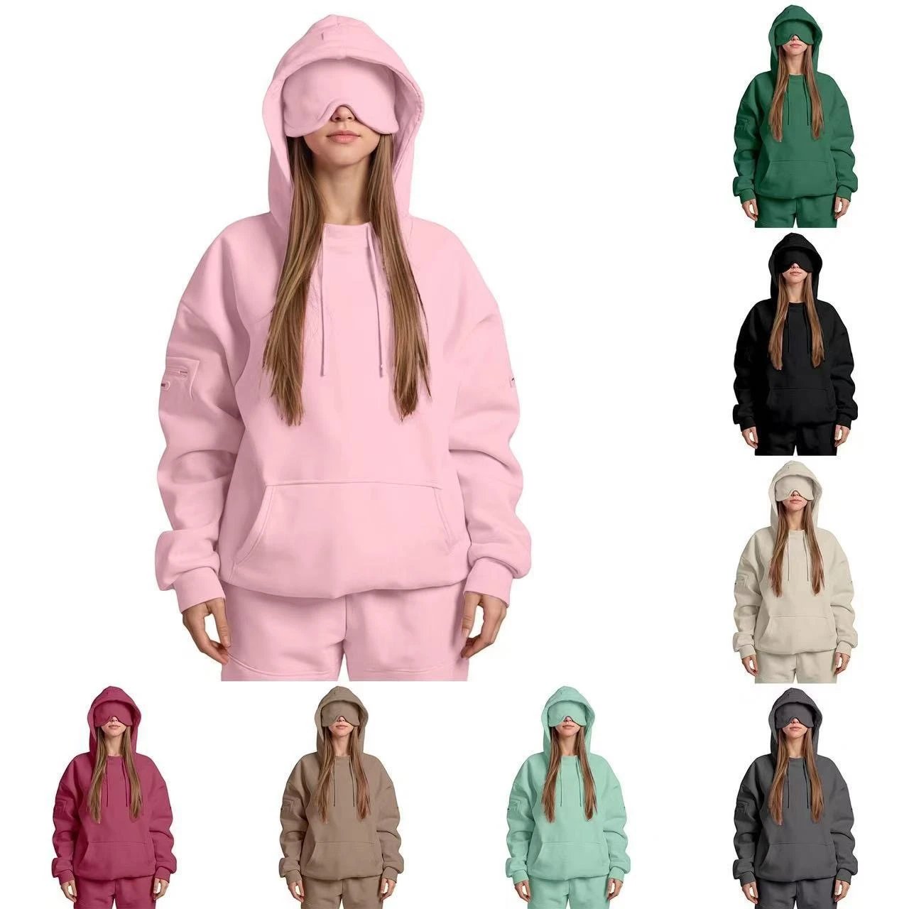 eye patch hoodie