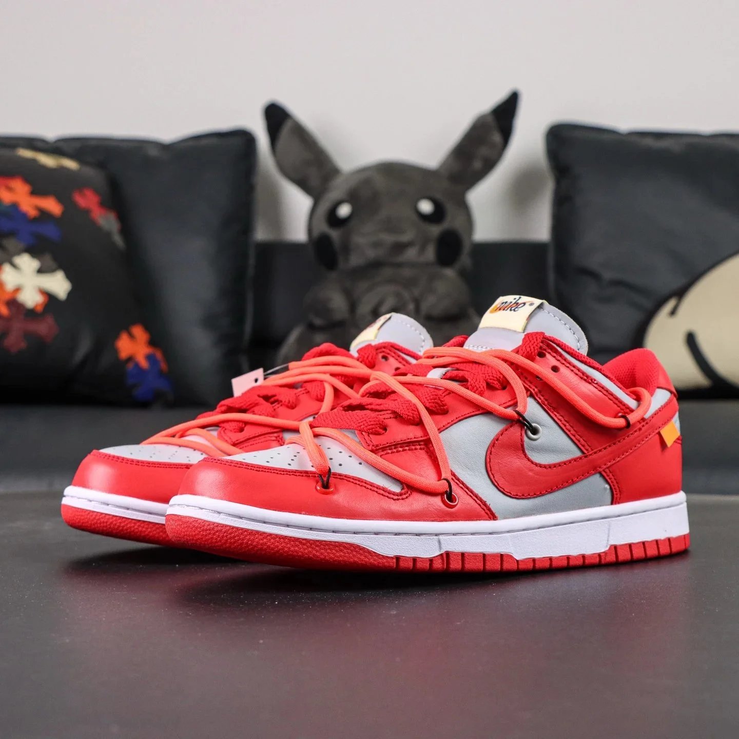 Nike Dunk Low Off-White University Red CT0856-600