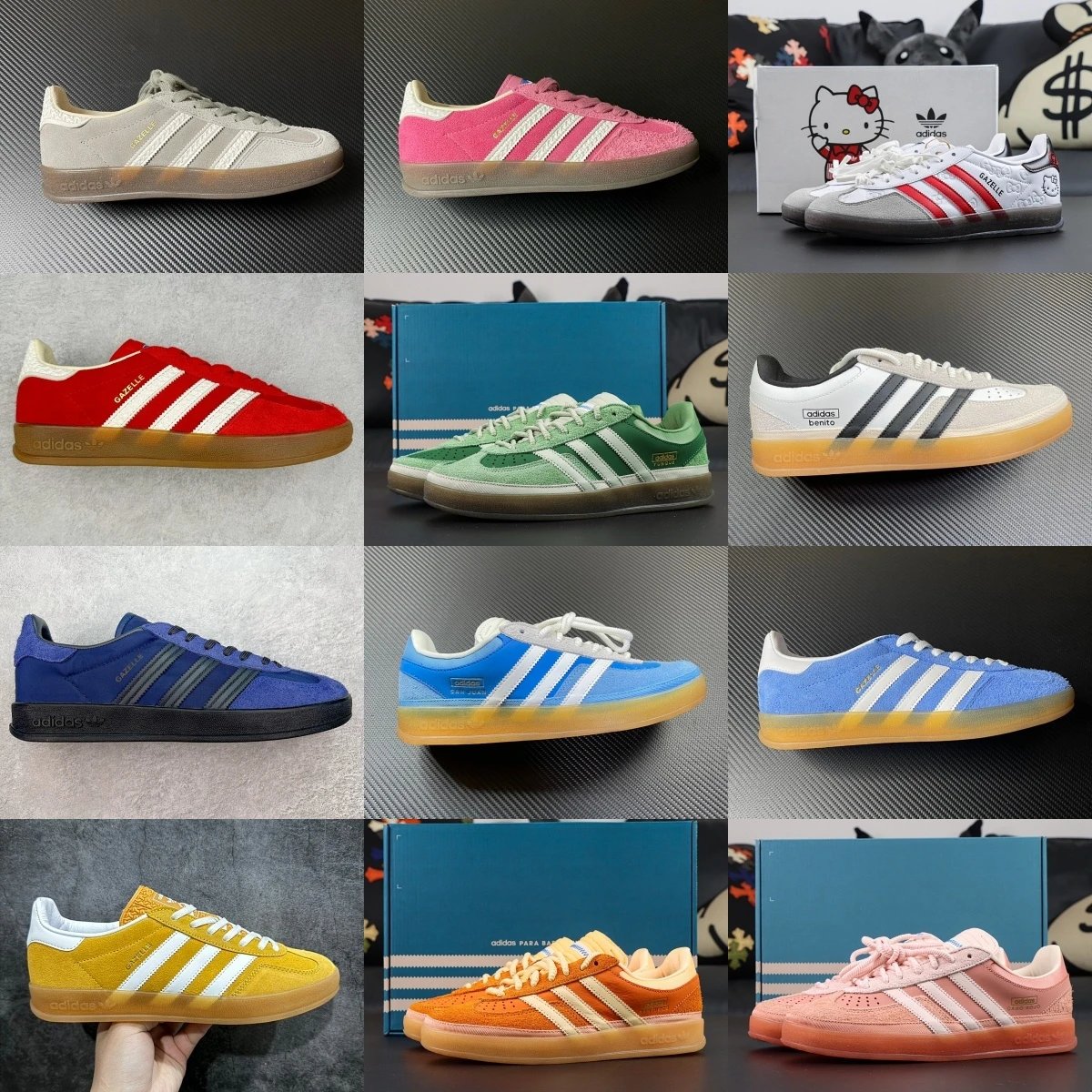 【Top/S2 Batch】AD Gazelle Indoor Trainers