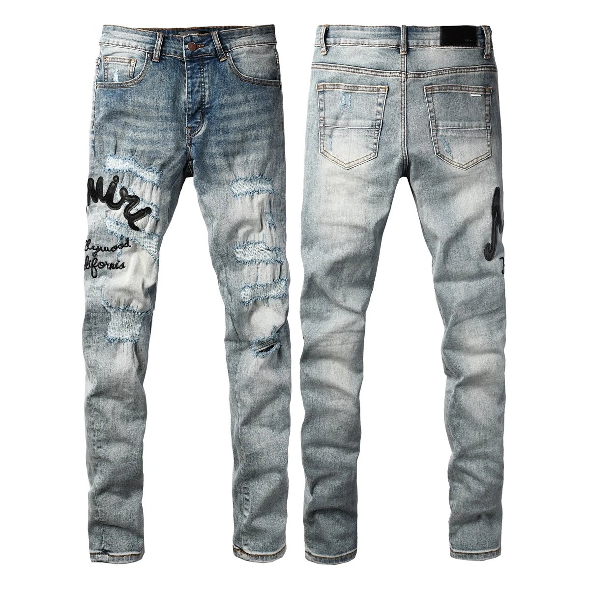 AMIRI Jeans Distressed slim-fit — 09