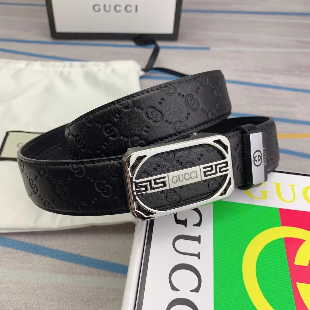 Gucci GG Marmont Leather Belt Tan Gold - 5