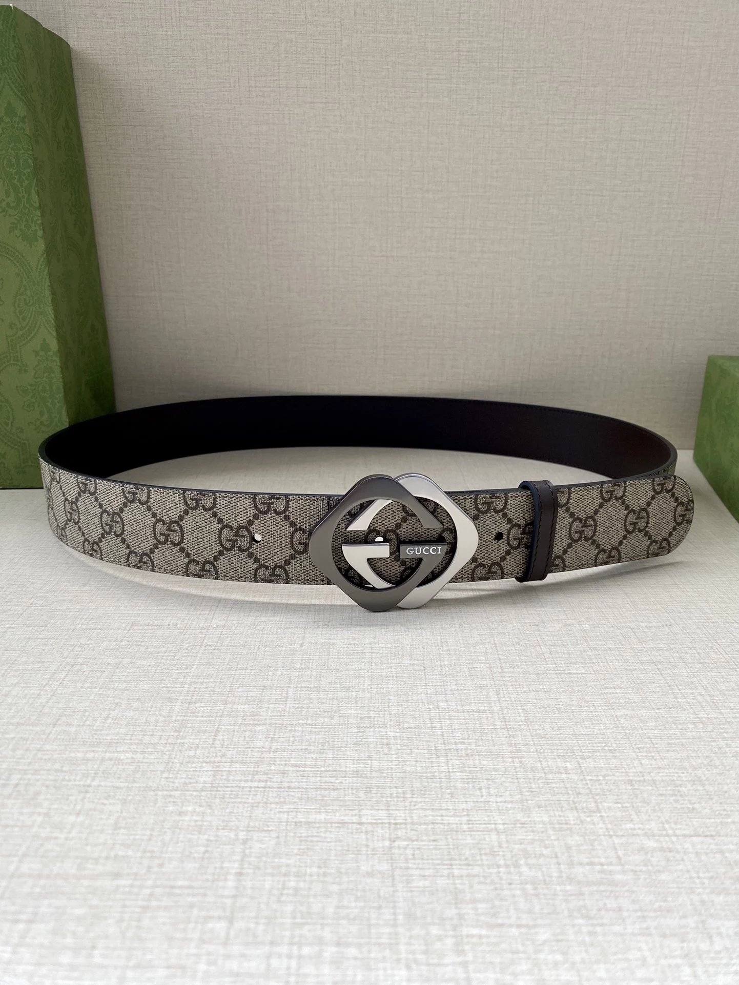Gucci GG Marmont Leather Belt Black - 3