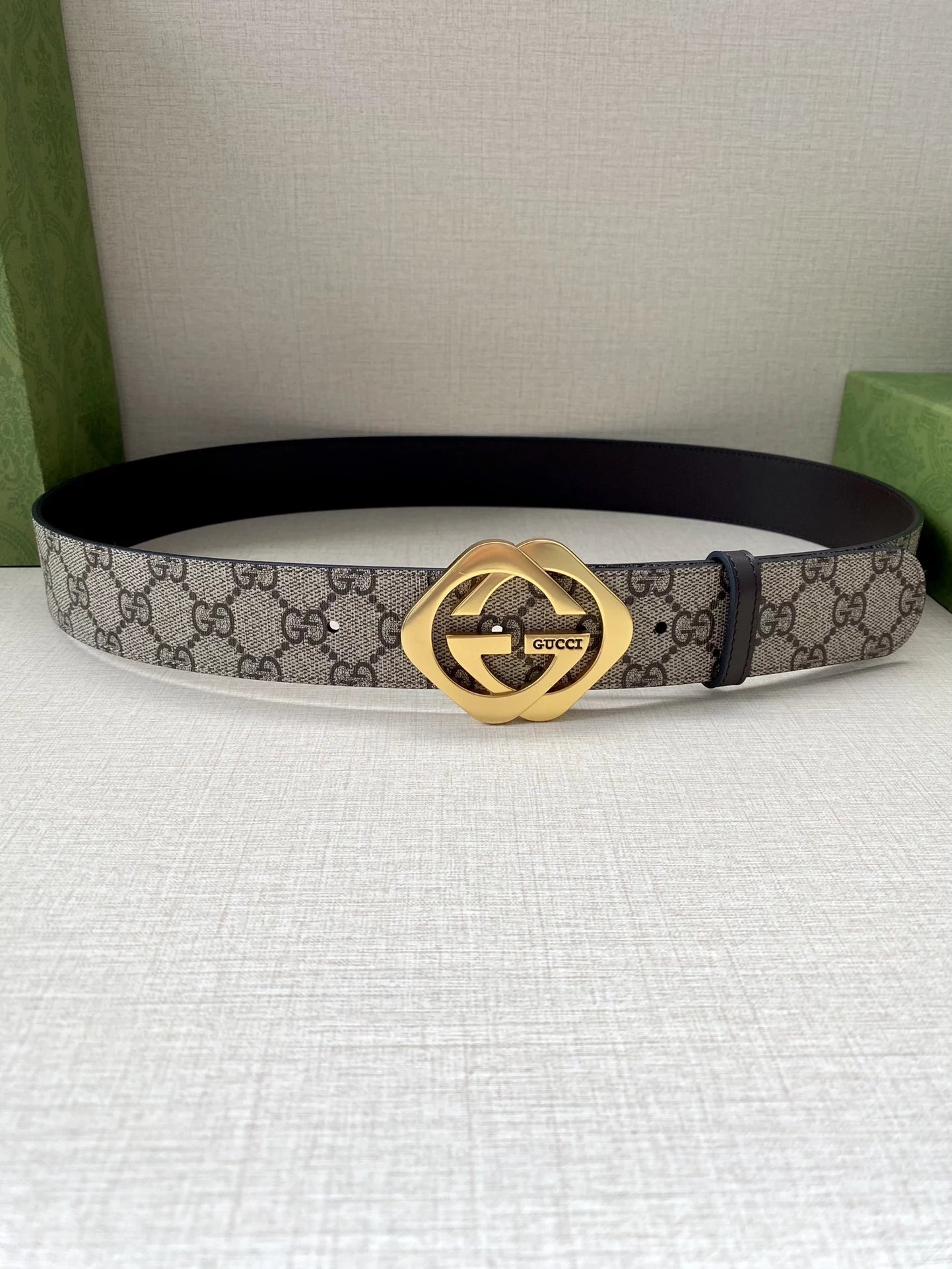 Gucci GG Marmont Leather Belt Black - 2