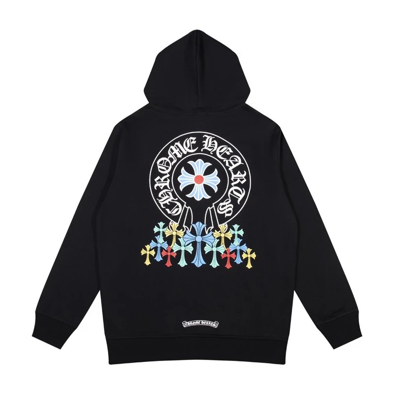 Chrome Hearts Hoodies & Sweatshirts Graphic Pullover Hoodie with Cross Motif — 06