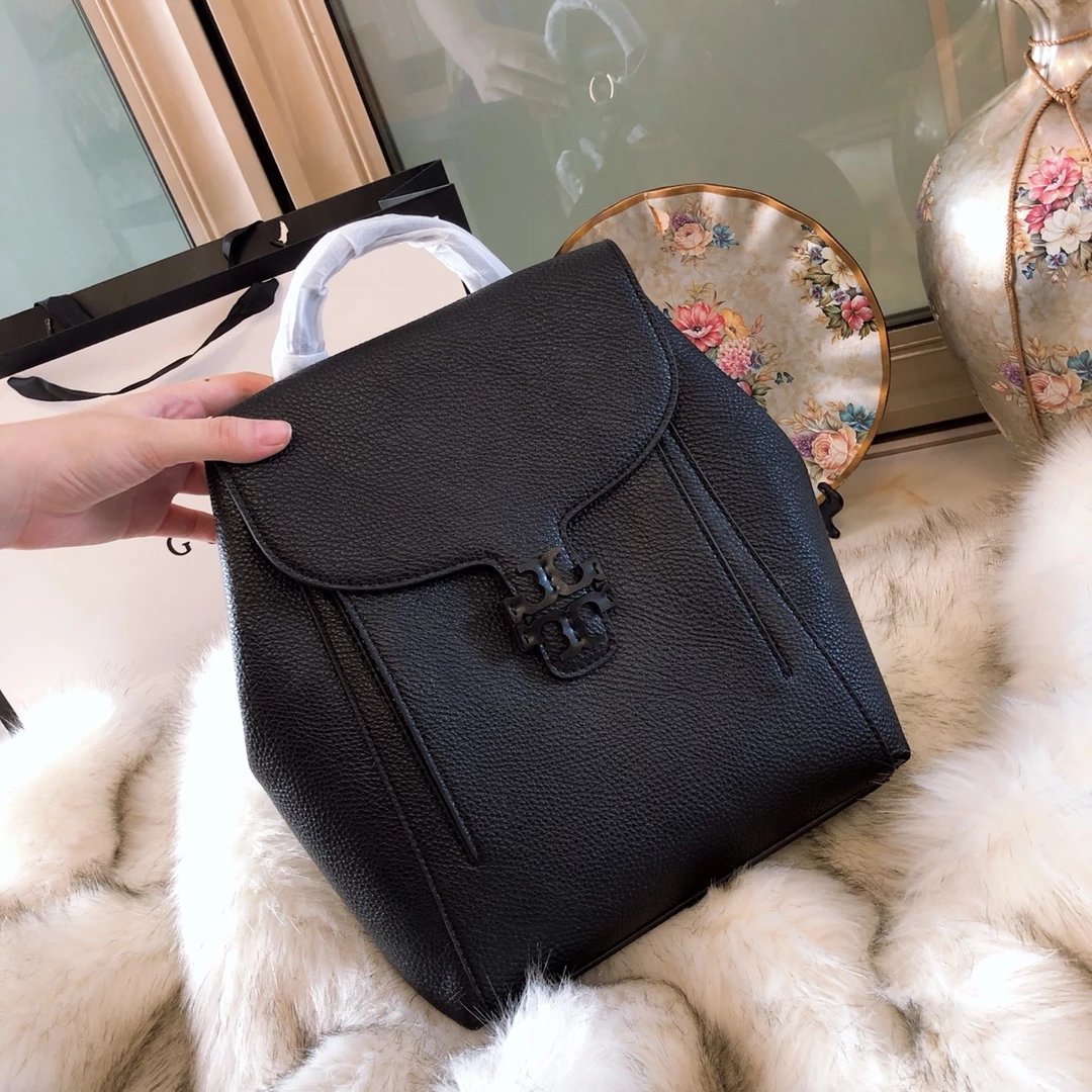 Tory Burch Miller Mini Backpack Teal Leather - 7