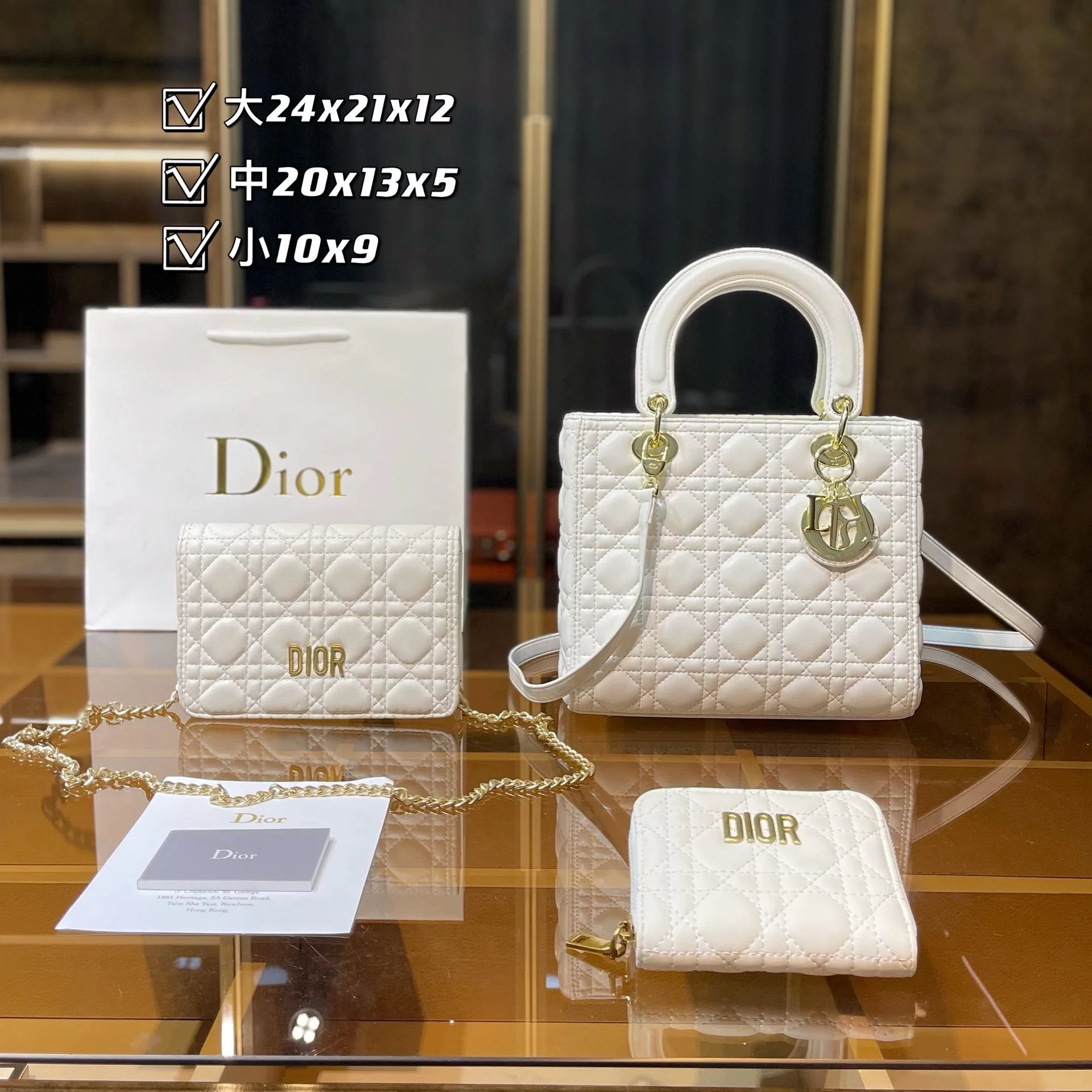 Dior Oblique Monogram Canvas Set: Mini Backpack, Crossbody Bag, and Long Wallet - 5