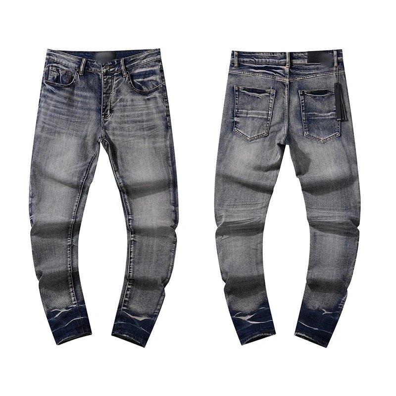 Unbranded Jeans Assorted distressed and patchwork designs image 3