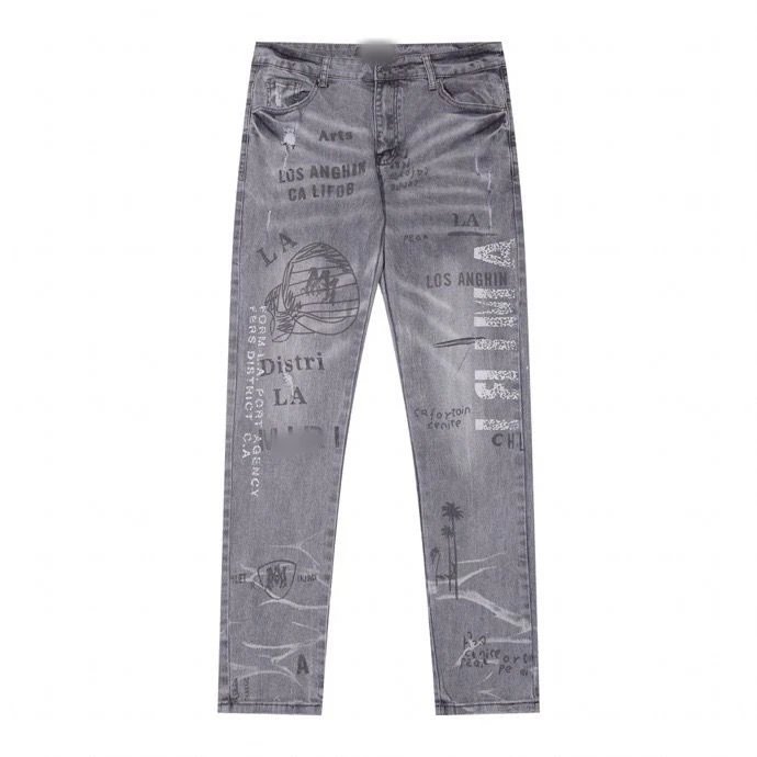 Unbranded Jeans Assorted distressed and patchwork designs — 26