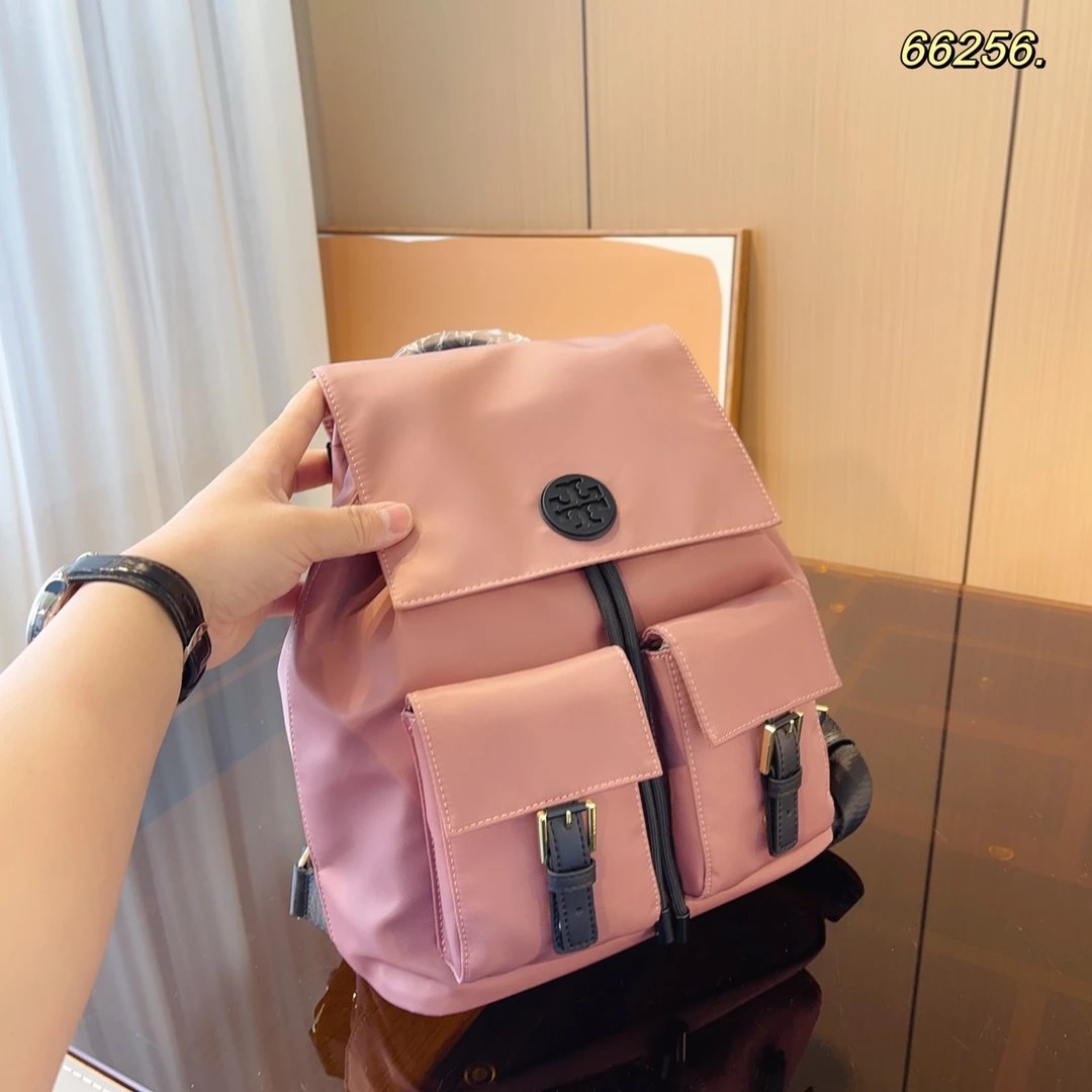 Tory Burch Miller Mini Backpack Pink - 10