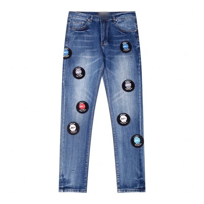 Unbranded Jeans Assorted distressed and patchwork designs — 24