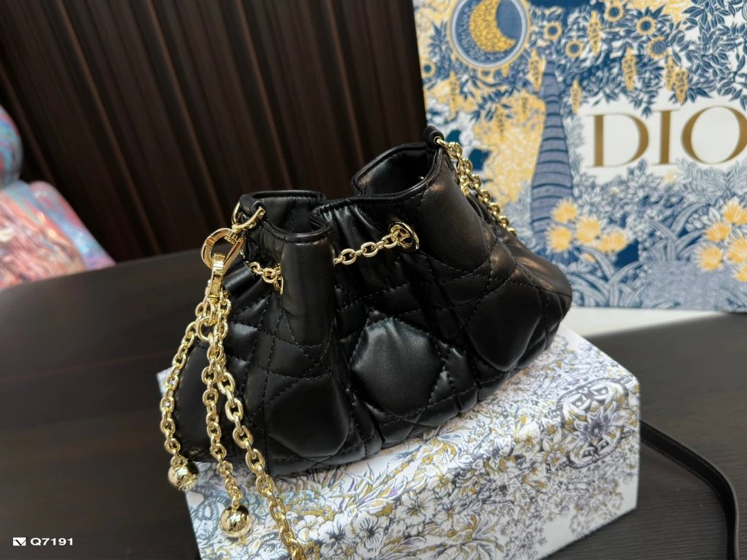 Dior Mini Book Tote Quilted Blush Pink Bucket Bag Handbags - 2