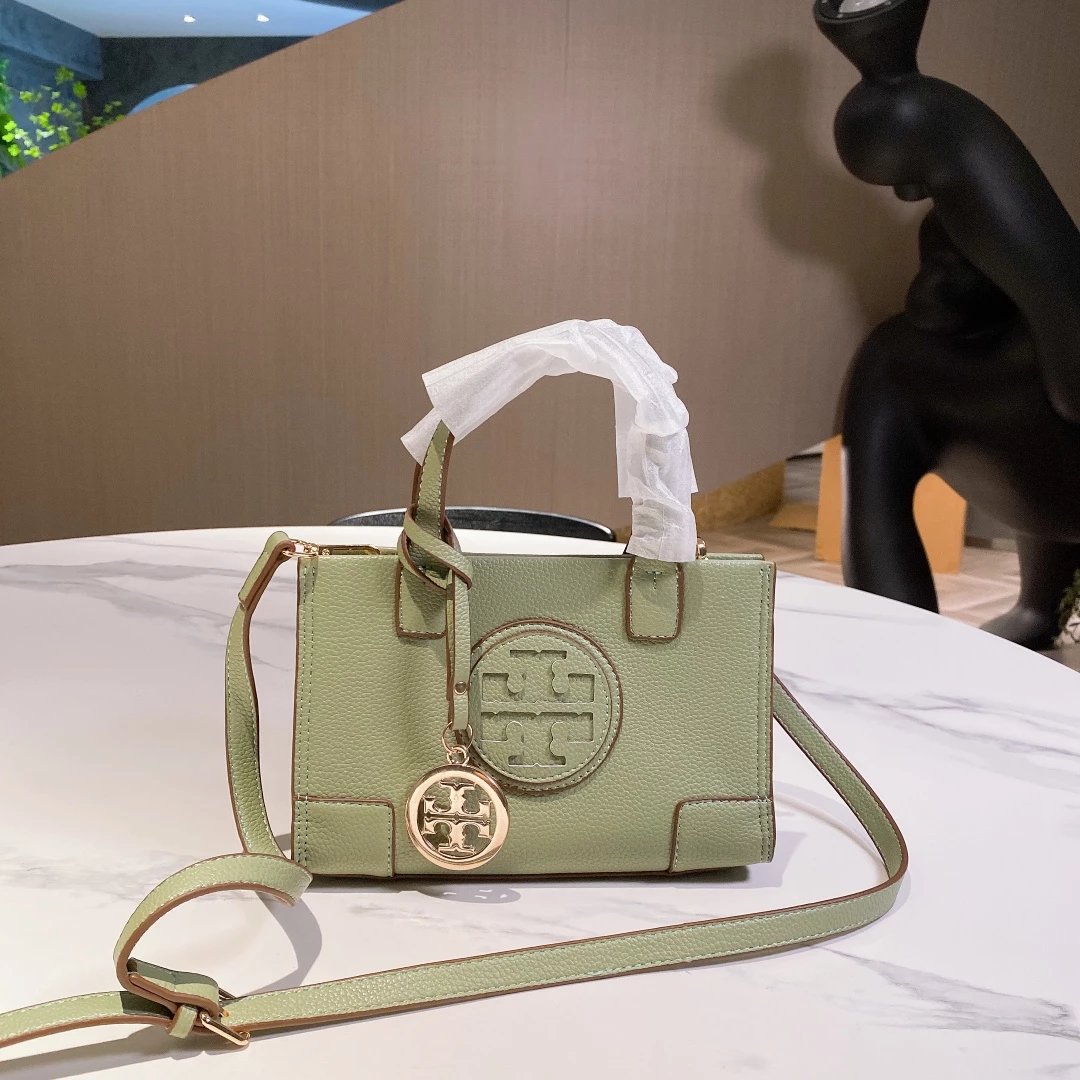 Tory Burch Miller Mini Tote White Leather Handbag - 12