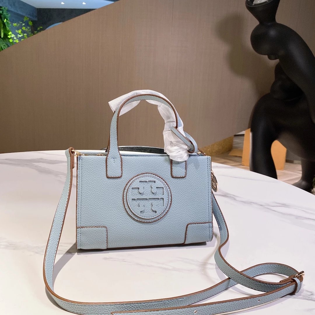 Tory Burch Miller Mini Tote White Leather Handbag - 11