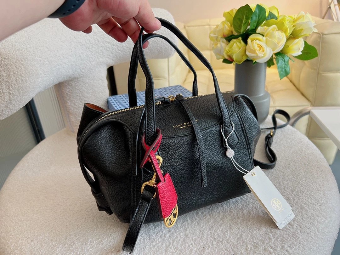 Tory Burch Miller Mini Tote Beige Multicolor Handbag - 12