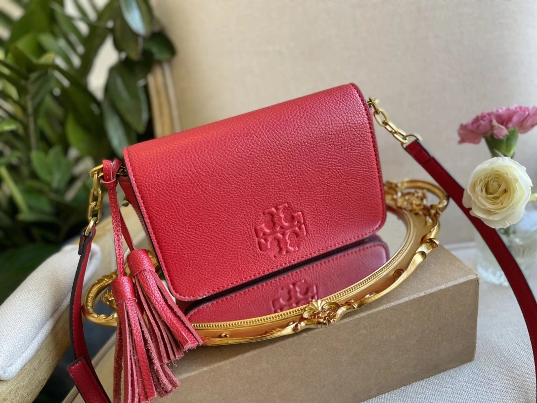 Tory Burch Miller Chain Shoulder Bag Black - 14
