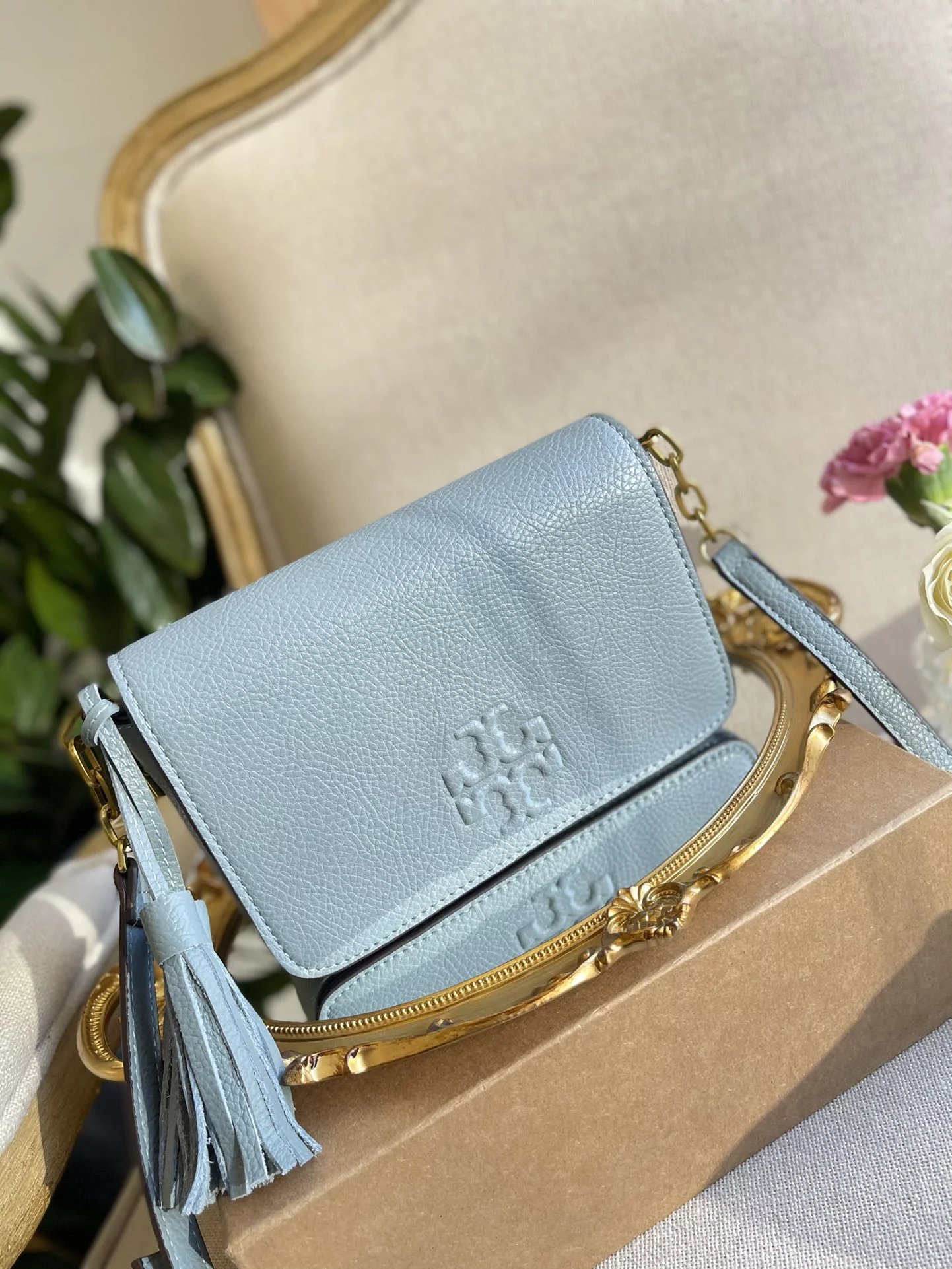 Tory Burch Miller Chain Shoulder Bag Black - 15
