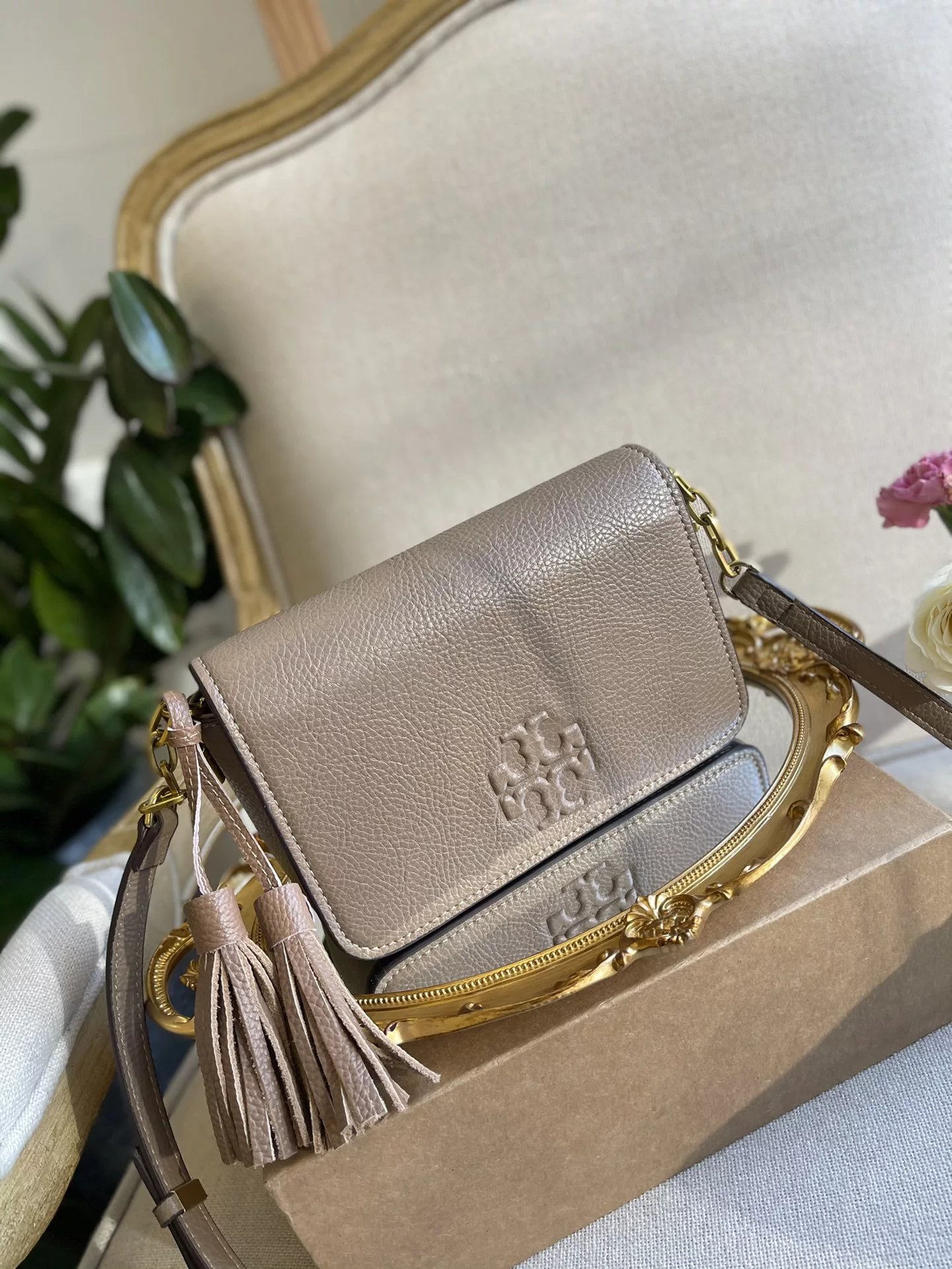 Tory Burch Miller Chain Shoulder Bag Black - 12