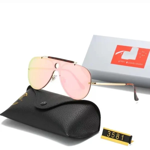 Ray-Ban Round Metal Silver Mirror Sunglasses - 9