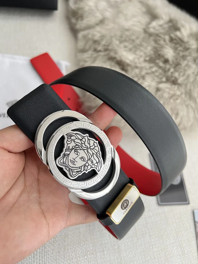 Versace Belts Medusa buckle belt product detail image 4