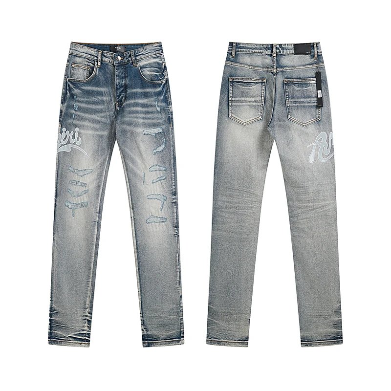 AMIRI Jeans Distressed slim-fit — 38
