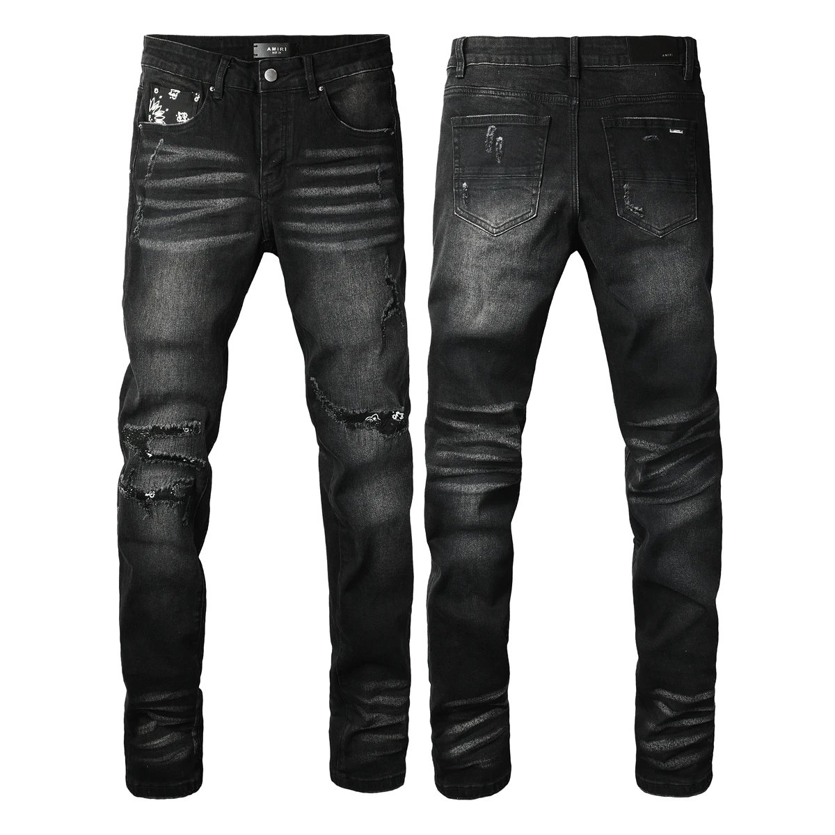 AMIRI Jeans Distressed slim-fit — 05