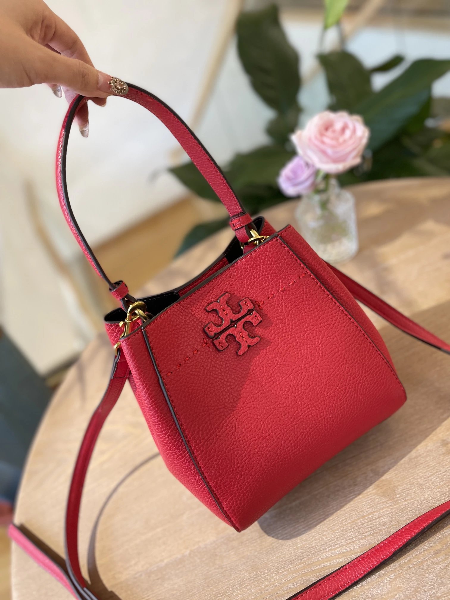 Givenchy Mini Saddle Bag Black Leather Chain Strap Crossbody Bag - 7