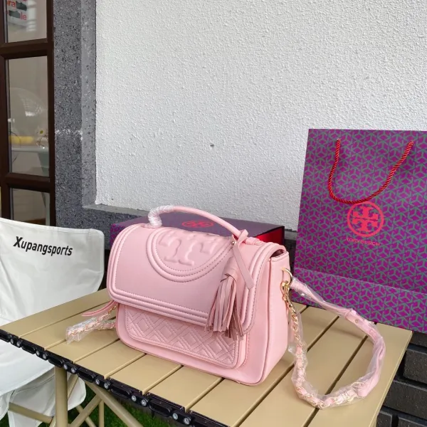 Tory Burch Miller Mini Crossbody Bag Pink Handbag - 1