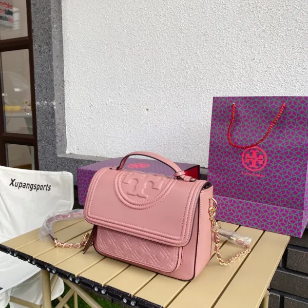 Tory Burch Miller Mini Crossbody Bag Pink Handbag - 12