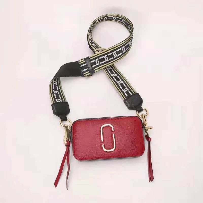 Design Marc Jacobs Snapshot Small Camera Bag Ivory with Geometric Strap Crossbody Bag Crossbody Bags - 4