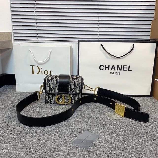 Dior Crossbody Bags Belt bag with CD clasp and wide adjustable strap product detail image 1