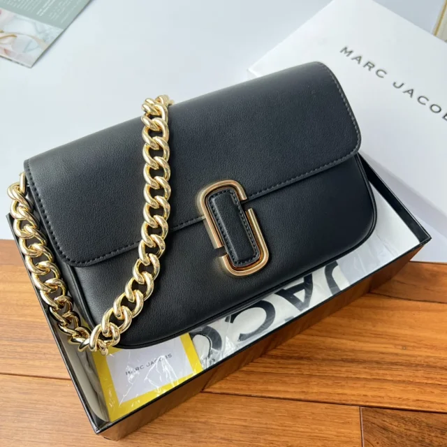 Marc Jacobs Crossbody Bags Snapshot logo-plaque bag with adjustable web strap product detail image 15