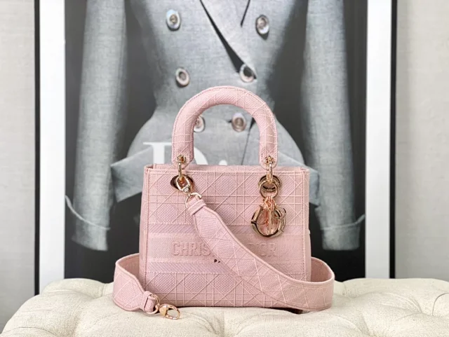 Dior Lady top-handle bag and Caro chain product detail image 14