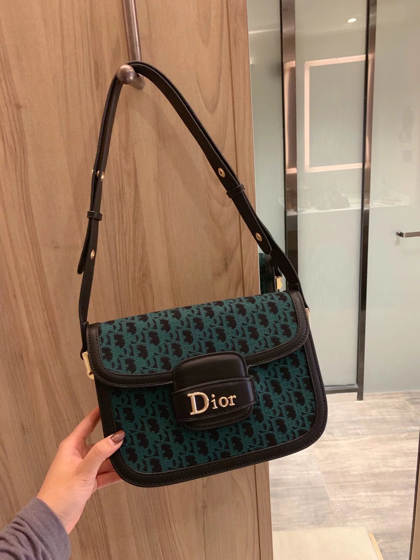 Dior Book Tote Mini White Quilted Leather Chain Bag Shoulder Bags - 7