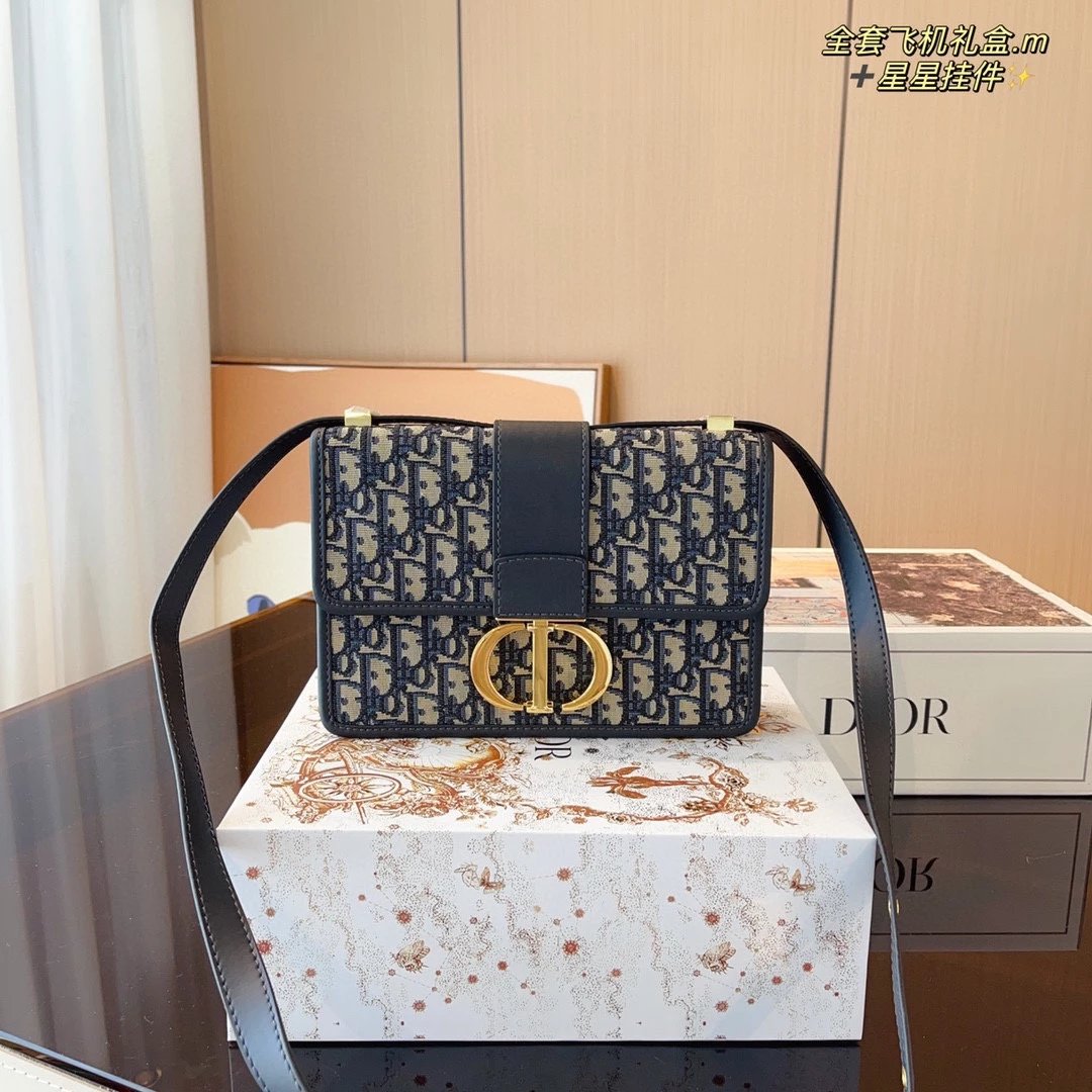 Dior Saddle Bag Multicolor Floral Print Crossbody Bag - 13