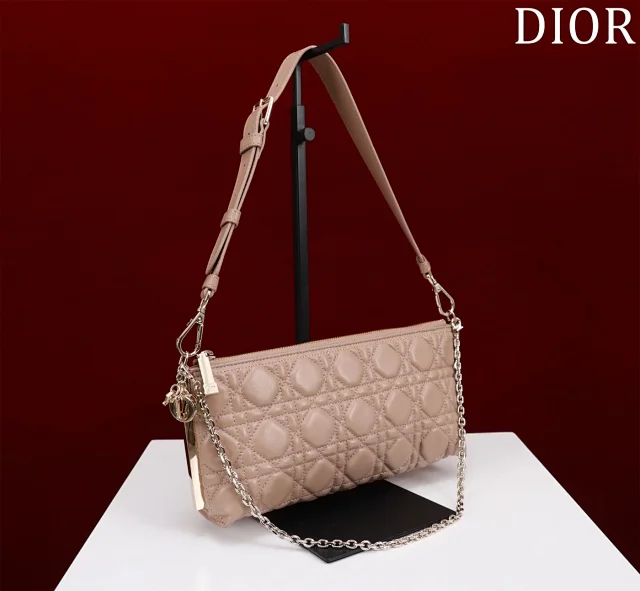 Dior Handbags Embroidered Logo Tote Handbag product detail image 10