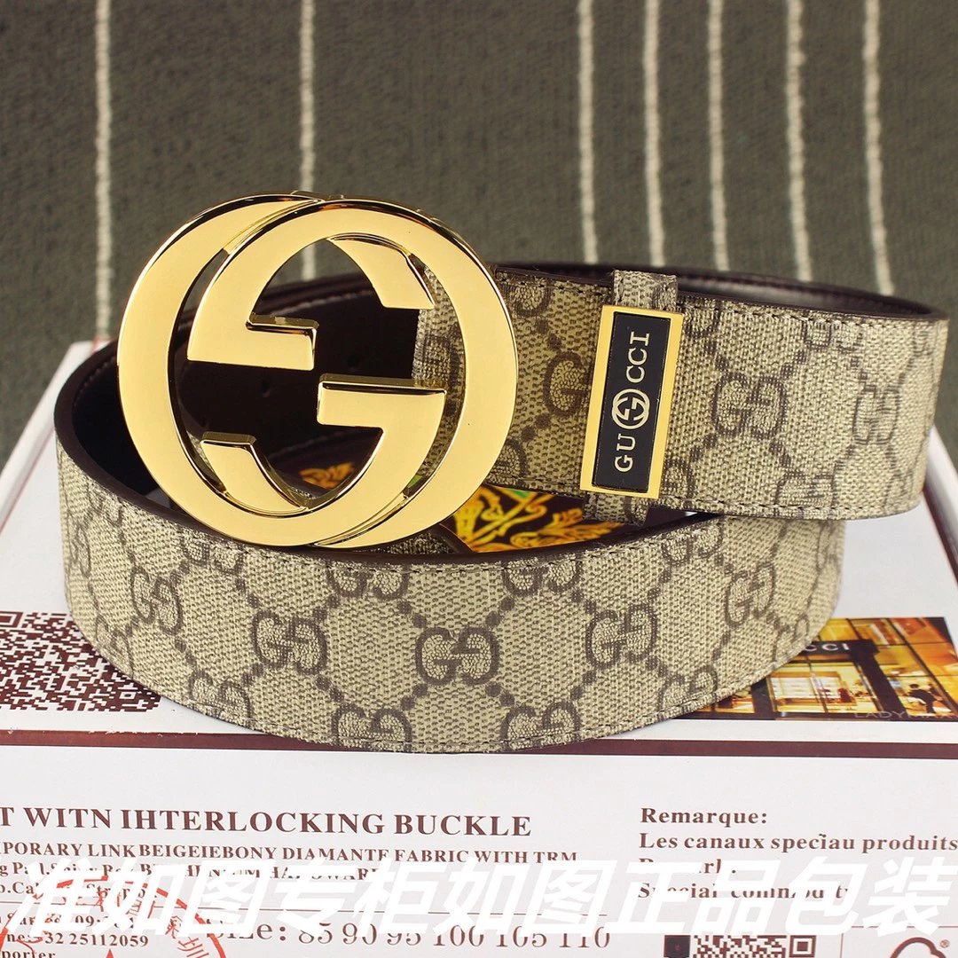 Gucci GG Marmont Web Stripe Belt Black - 15