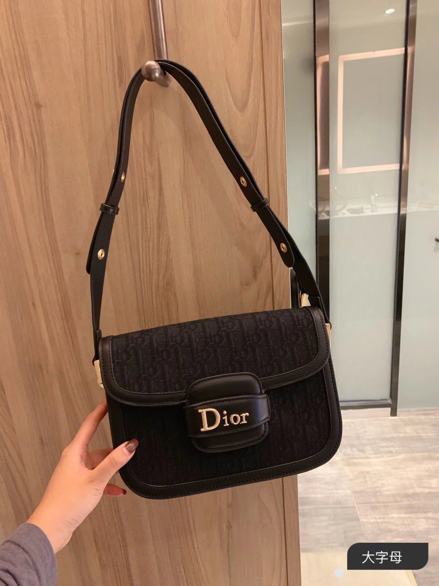 Dior Book Tote Mini White Quilted Leather Chain Bag Shoulder Bags - 9